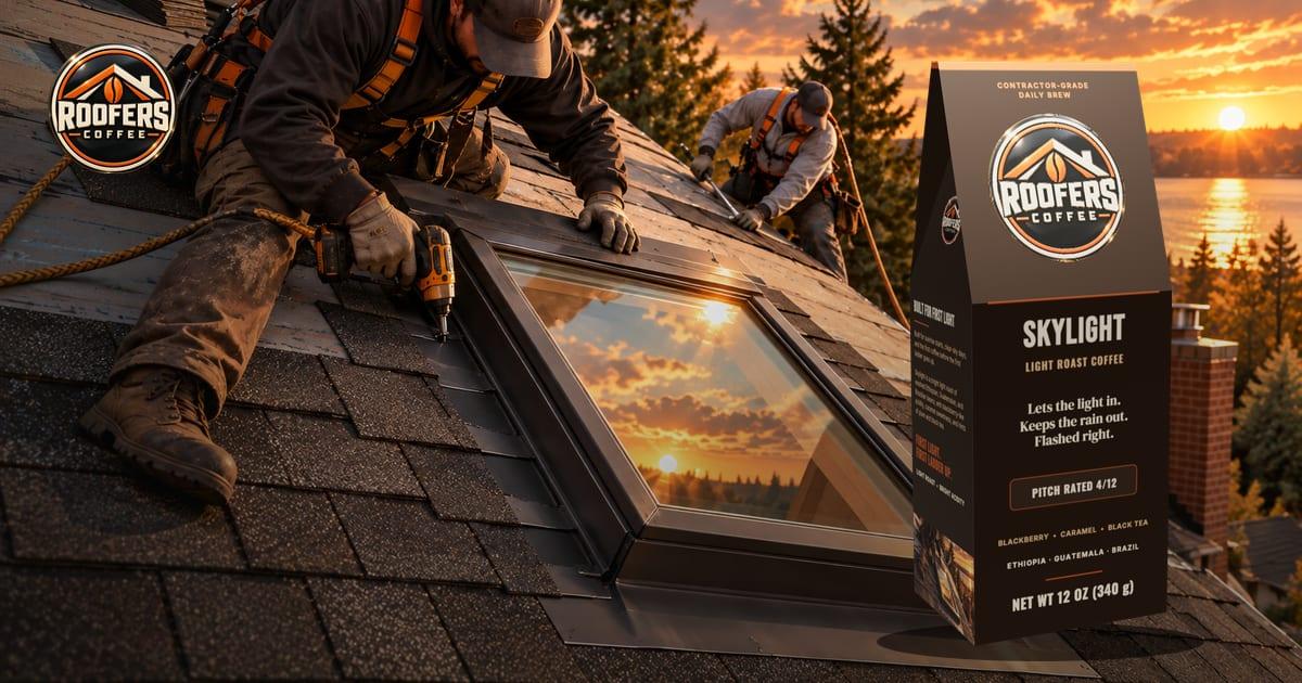 Roofers Coffee Skylight, light roast